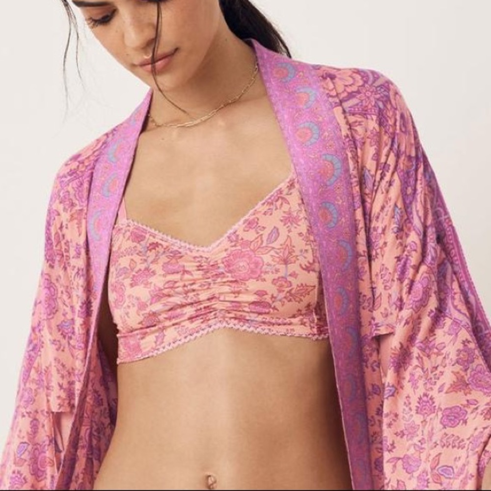 Spell NWT Folk Song Bralette - in Blossom